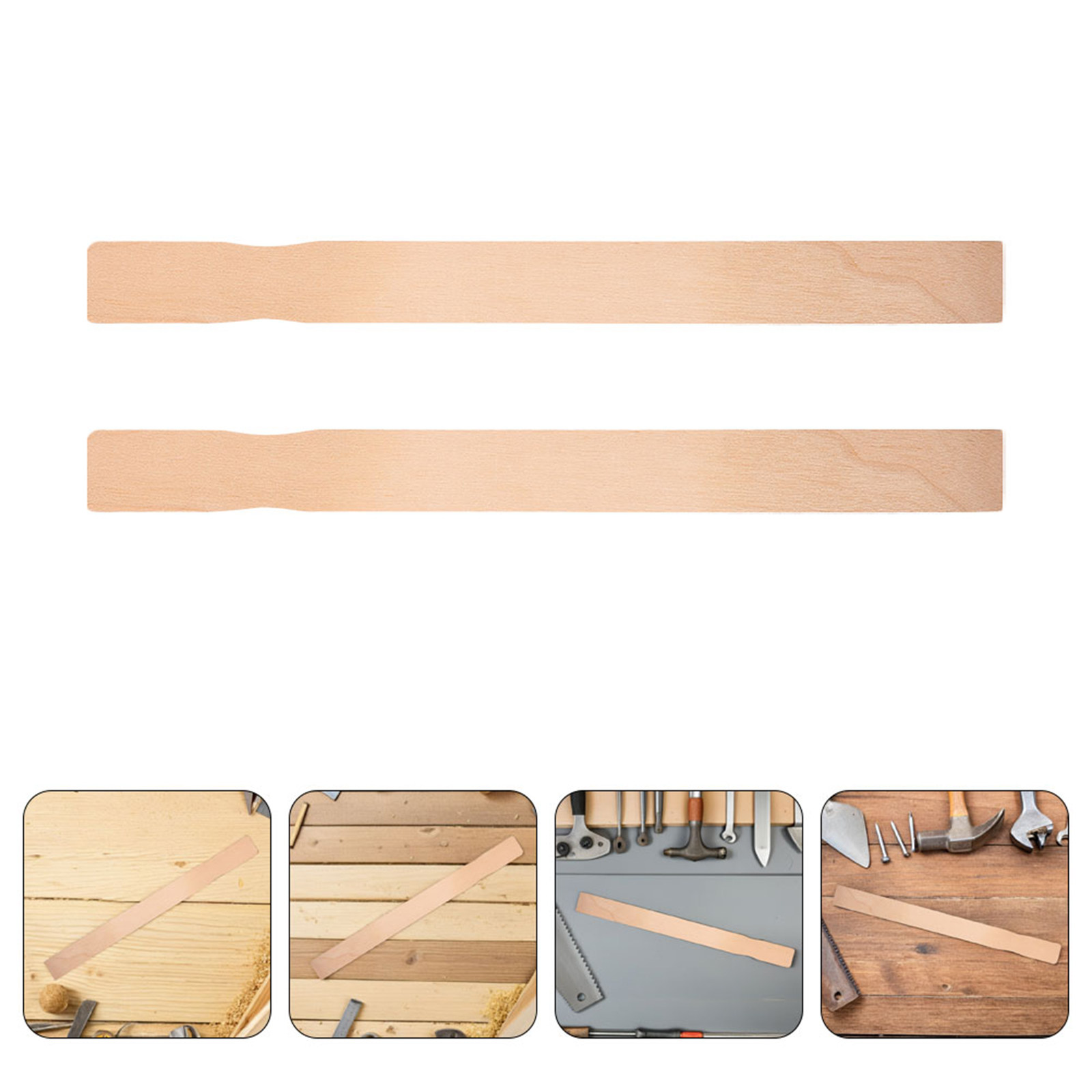 Resin Art Materials Kit - 15 Stück Farbrührstäbe, Hochwertige Holz-Mischstäbe für