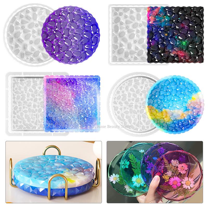 Resin Art Tray - Multi geformte Schale Silikon form DIY