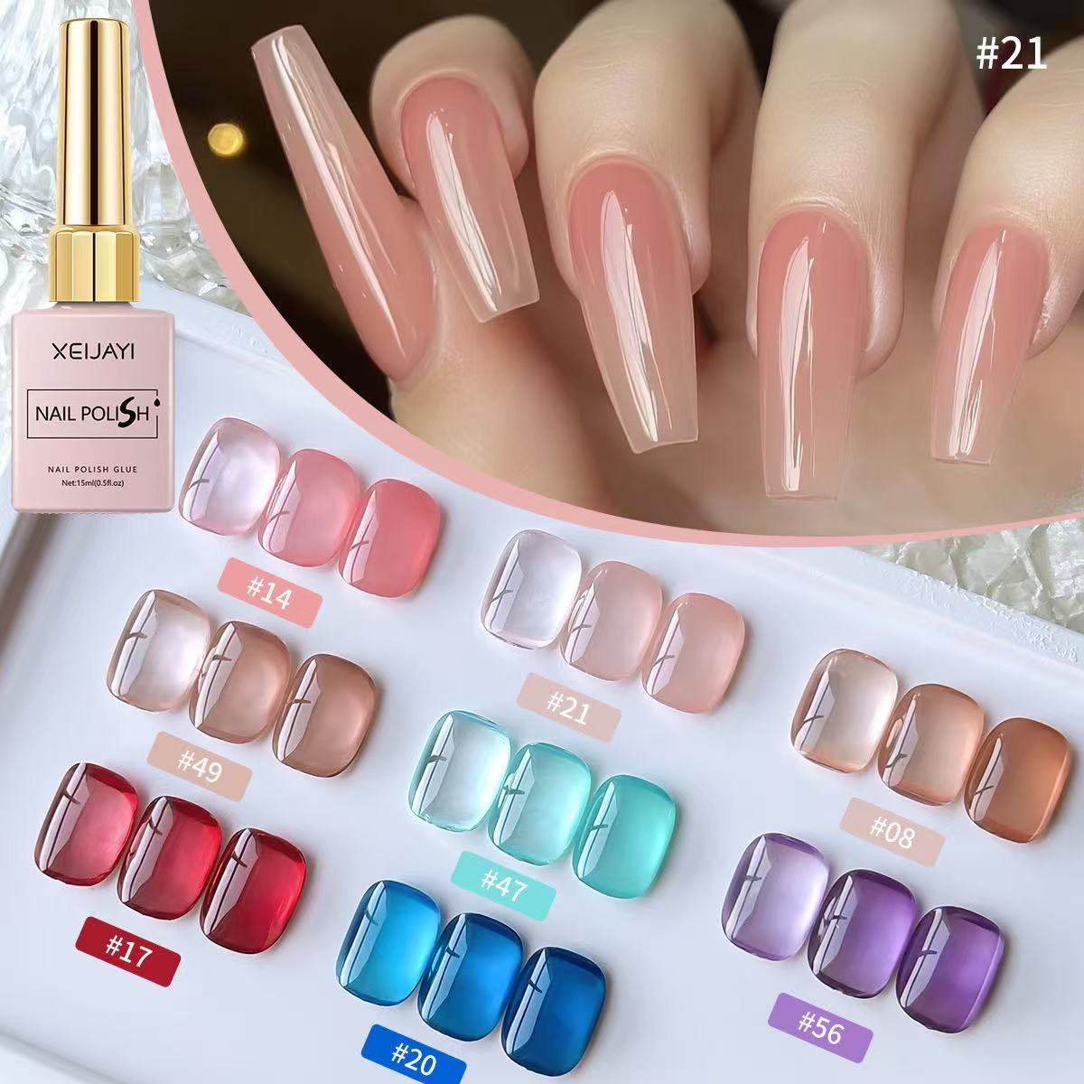 8 Farben Gel-Nagellack-Set, 15 – Uv Lamp Nail Resin Bewertung und Preis