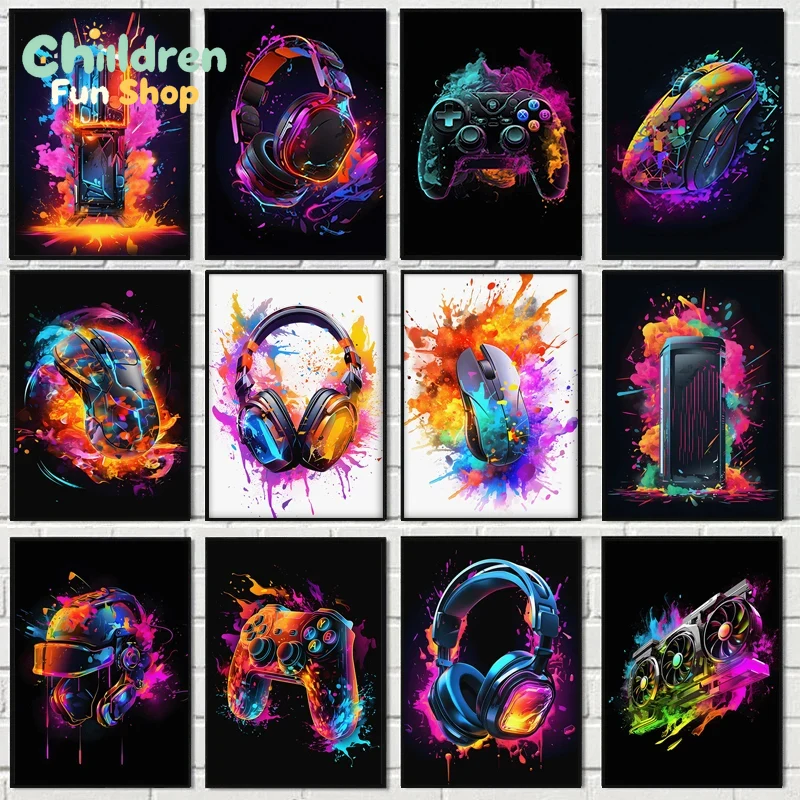 Pop-Art-Videospiele-Charakter- – Resin Art Video Bewertung und Preis