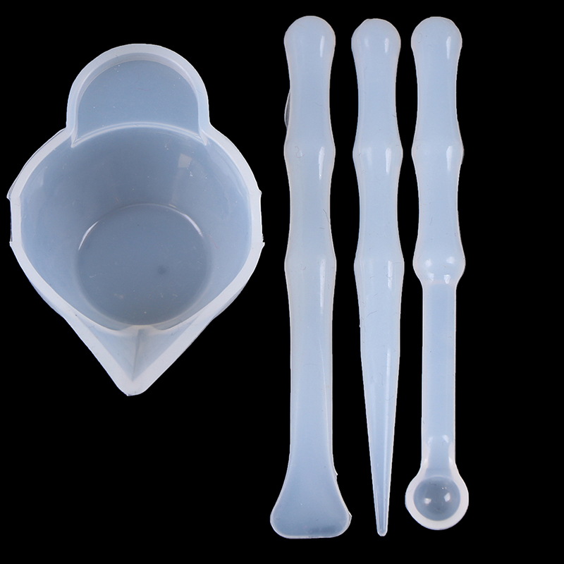1 Set Mischbecher Silikonform  – Resin Art Tool Kit Bewertung und Preis