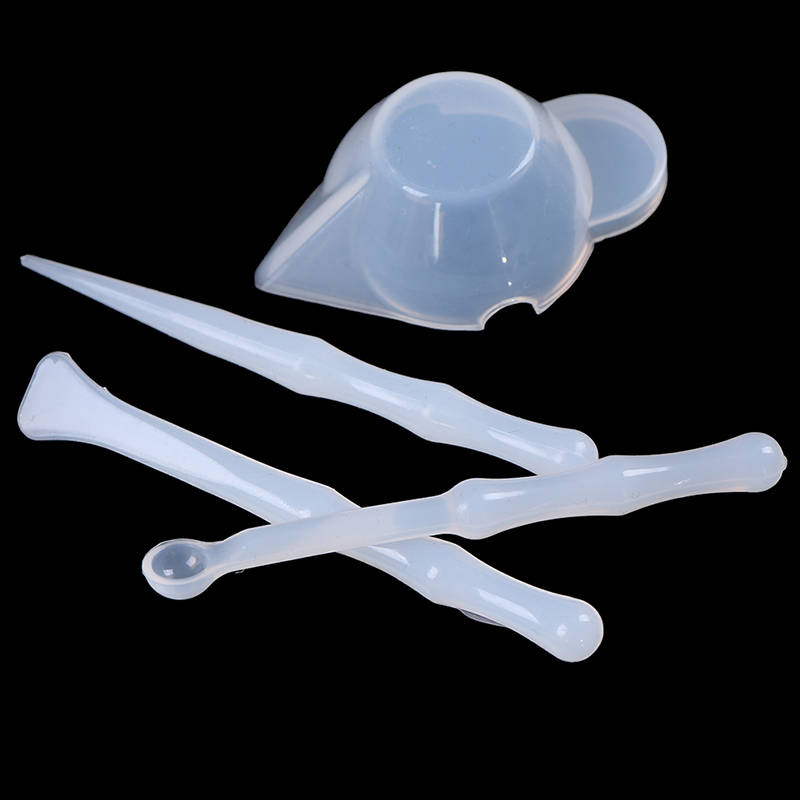 1 Set Mischbecher Silikonform  – Resin Art Tool Kit Bewertung und Preis