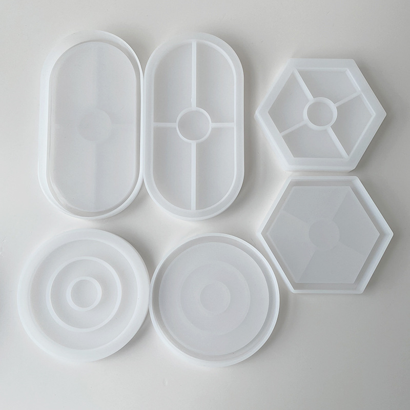 Runde Untersetzer Silikonform  – Resin Art Tray Bewertung und Preis