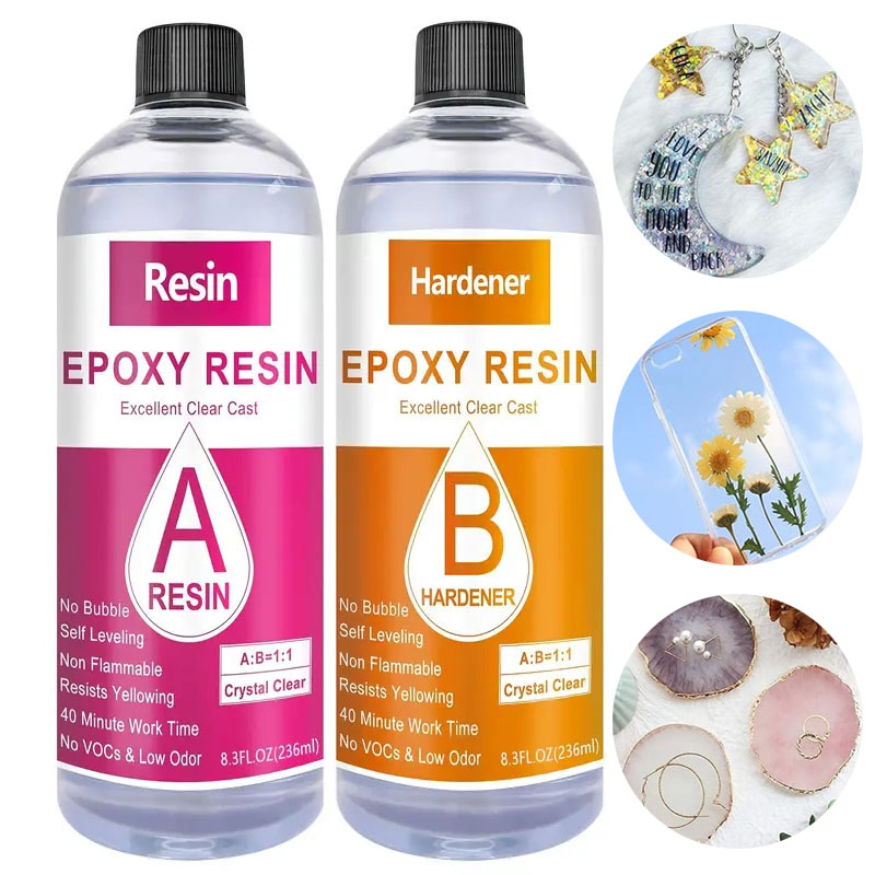 Kristall klares Epoxidharz-Kit – Resin Art Table Top Bewertung und Preis