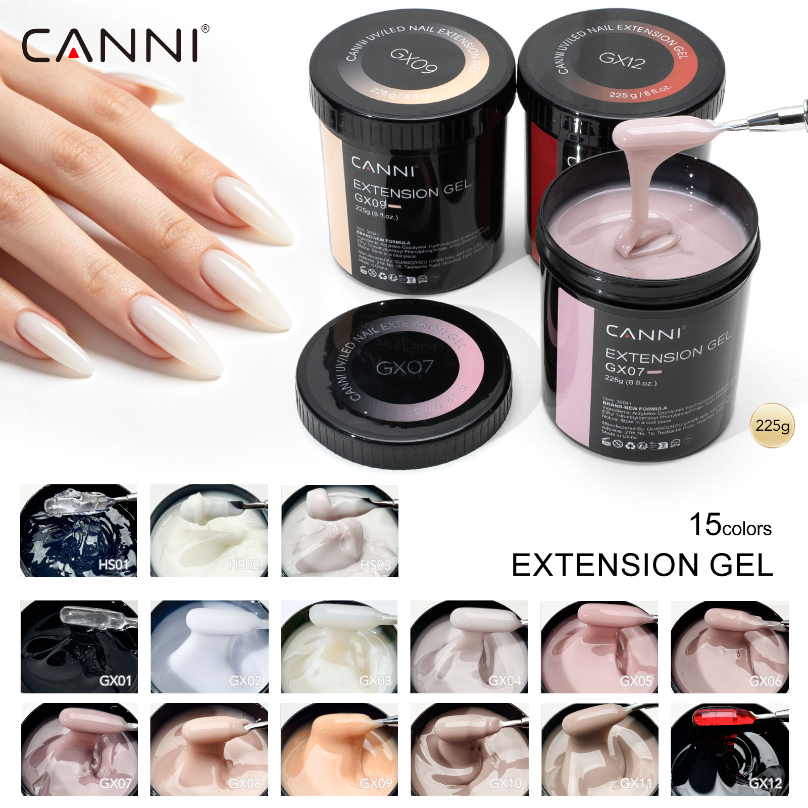 CANNI 225g Nachfüll-Camouflage – Uv Lamp Nail Resin Bewertung und Preis