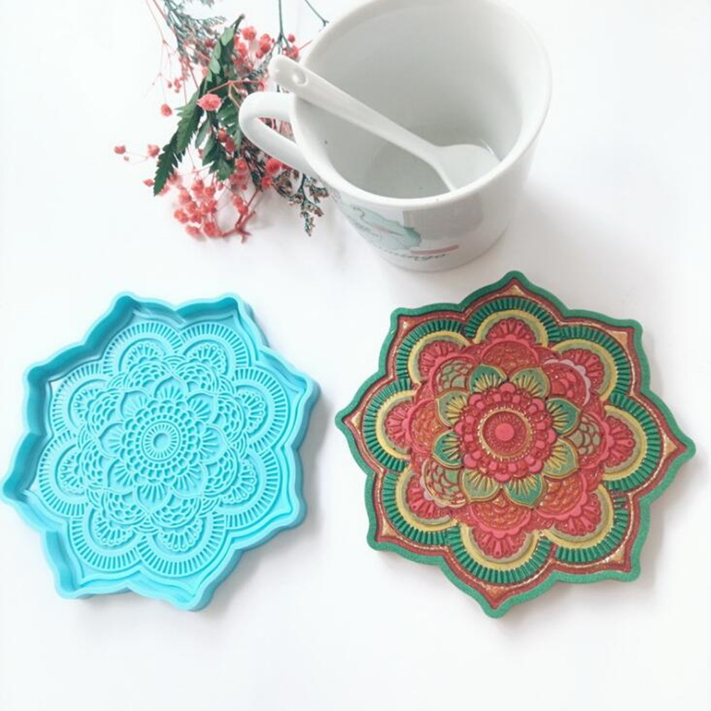 Mandala Untersetzer Silikon Fo – Resin Art Tray Bewertung und Preis