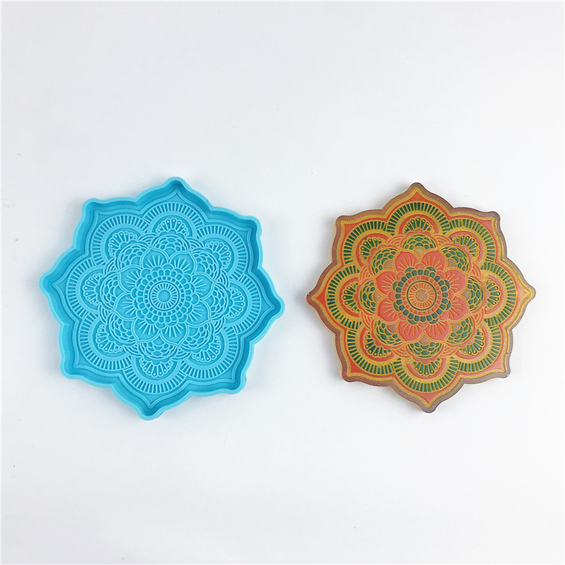 Mandala Untersetzer Silikon Fo – Resin Art Tray Bewertung und Preis