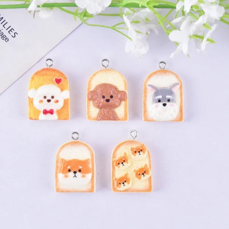 10 Stück niedliche Toast-Hund- – Resin Art Materials Kit Bewertung und Preis