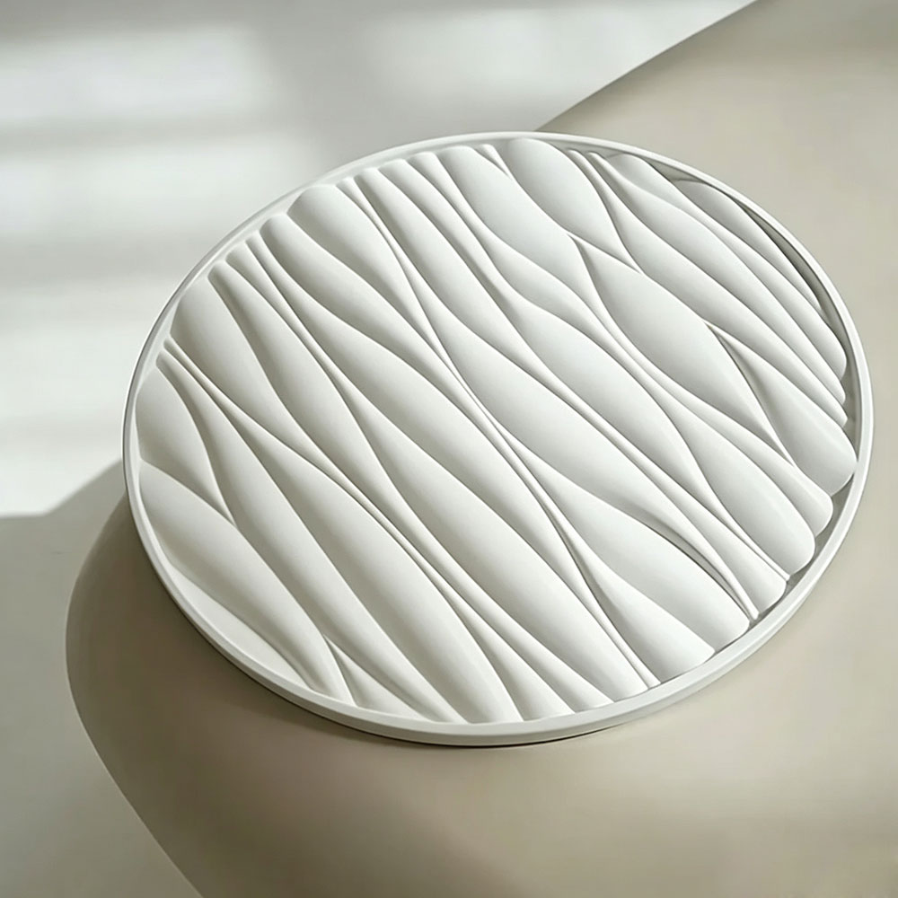 Große runde Silikonform für We – Resin Art Tray Bewertung und Preis