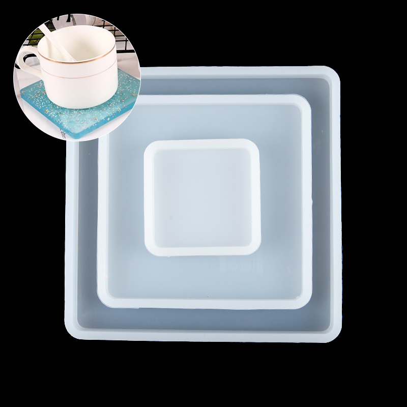 Quadratische Silikon-Gussforme – Resin Art Tray Bewertung und Preis