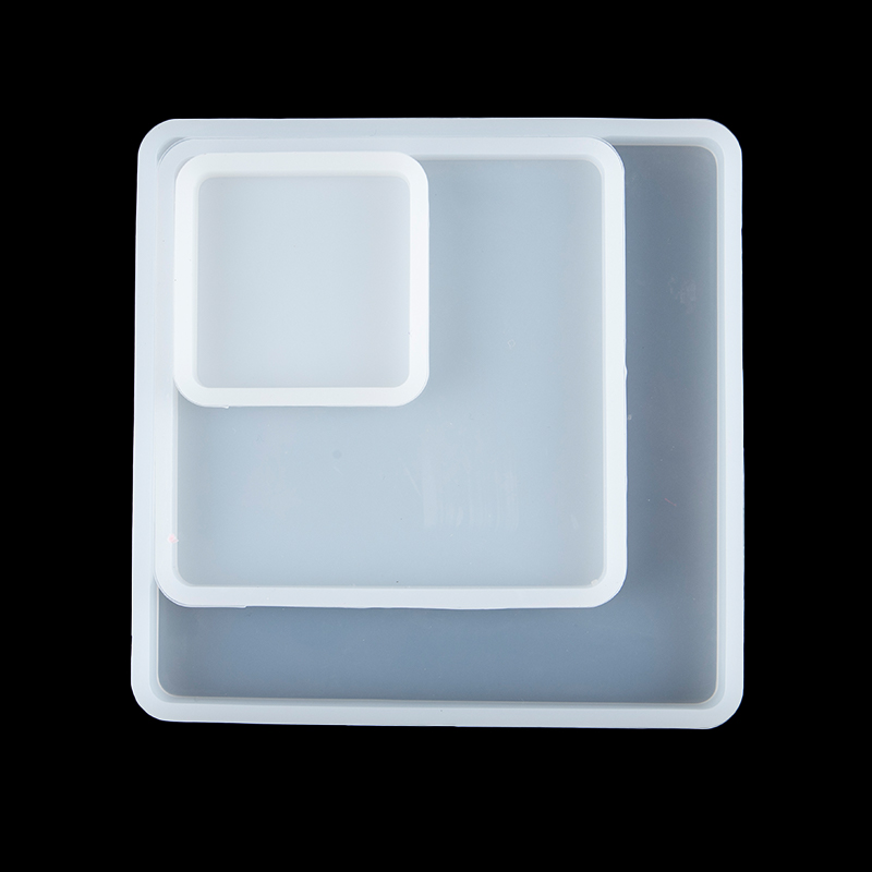 Quadratische Silikon-Gussforme – Resin Art Tray Bewertung und Preis