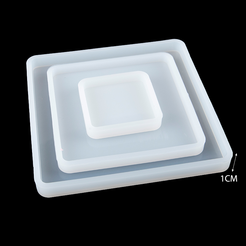 Quadratische Silikon-Gussforme – Resin Art Tray Bewertung und Preis
