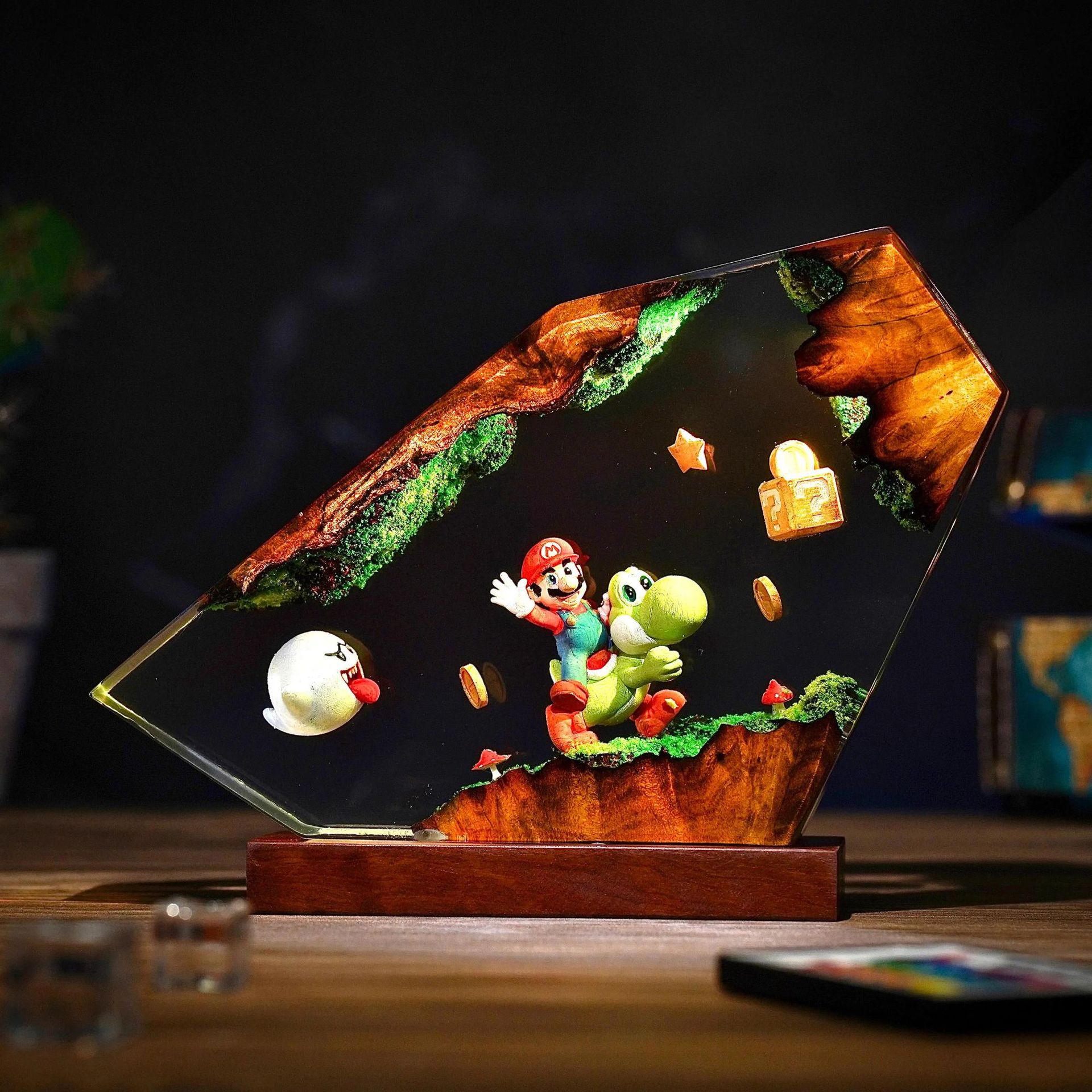 Tischlampe aus Kunstharz mit C – Resin Art Resin Bewertung und Preis