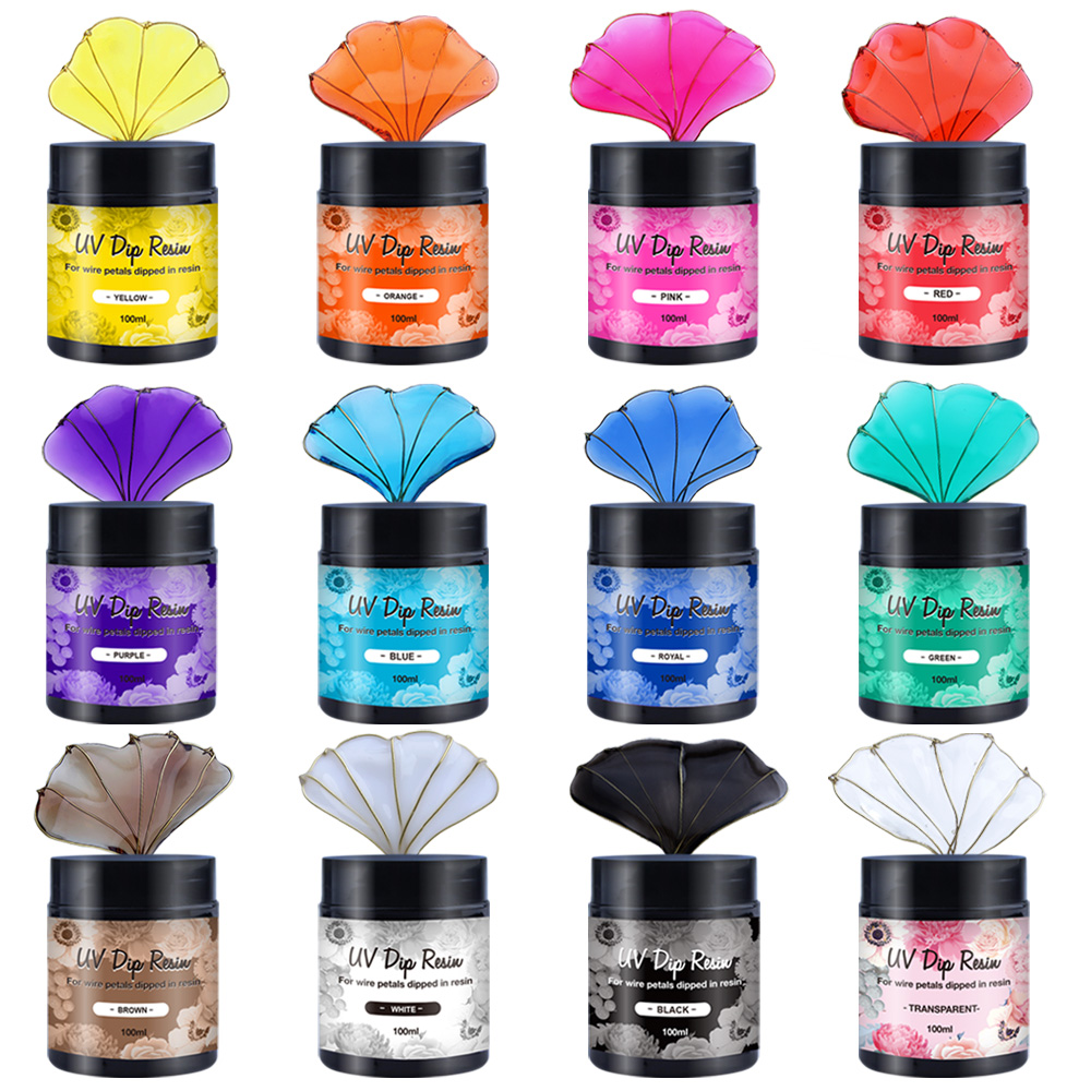 12 Farben UV-Tauchharz (spezie – Resin Art Supplies Bewertung und Preis
