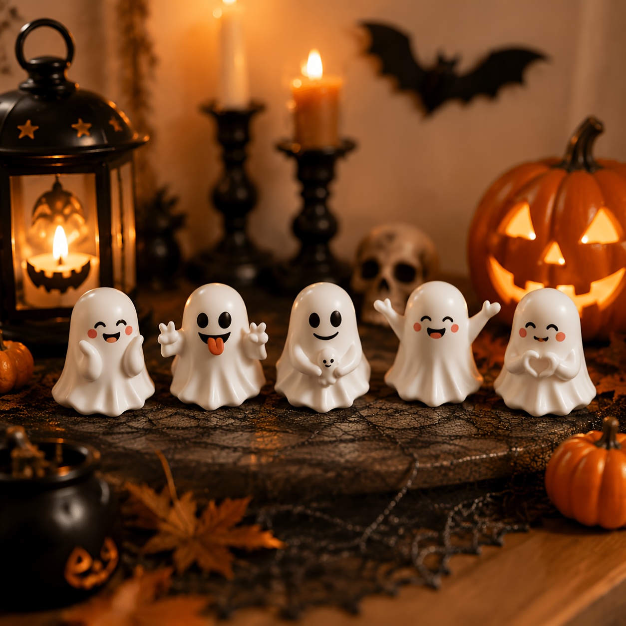 5 Stück Halloween-Geisterfigur – Resin Art Tray Bewertung und Preis