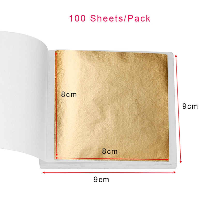 100-200 Blatt Imitations-Goldf – Resin Art Tool Kit Bewertung und Preis