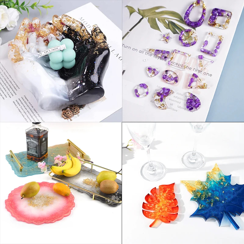 100-200 Blatt Imitations-Goldf – Resin Art Tool Kit Bewertung und Preis
