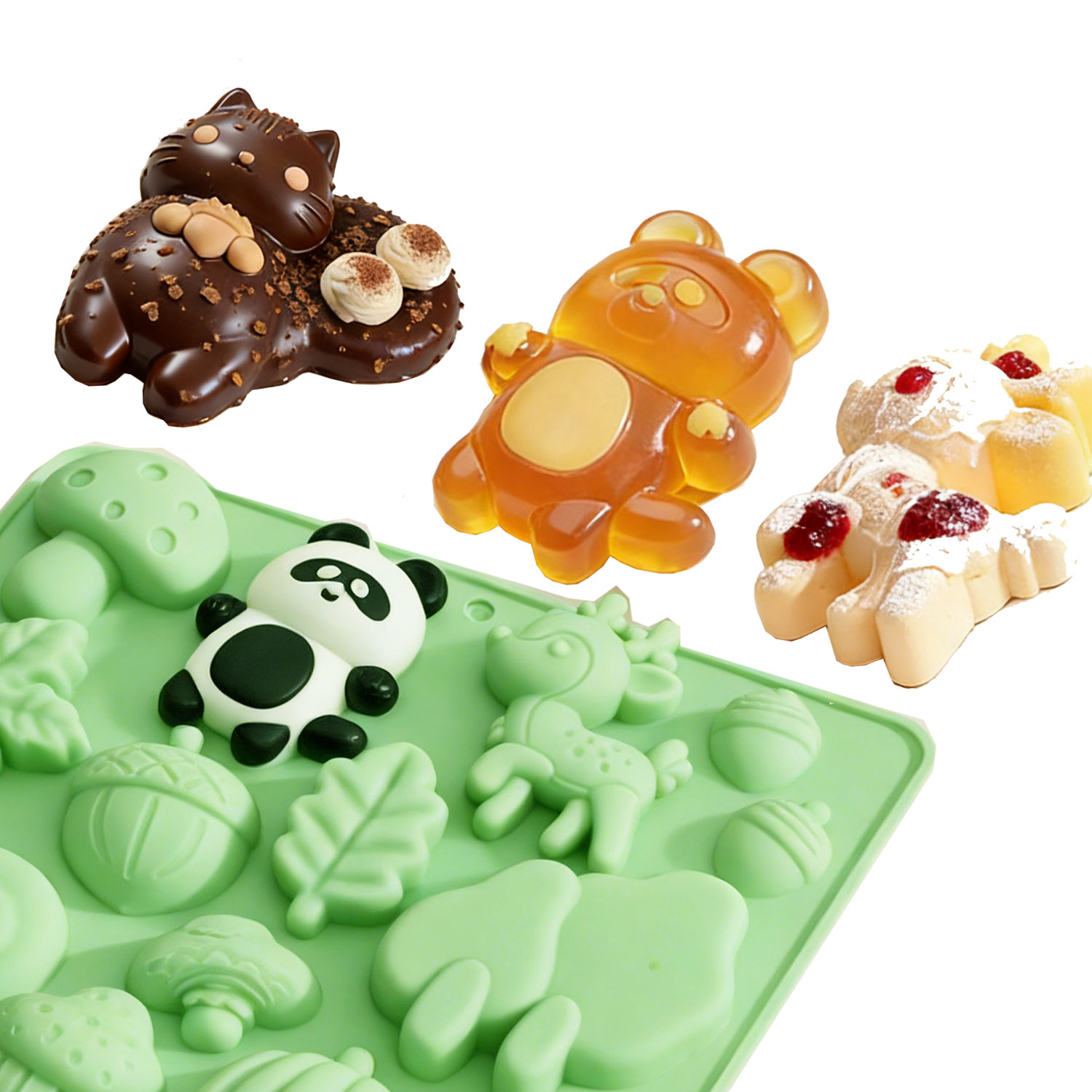 1 Silikon-Kuchenform in Tierfo – Resin Art Tool Kit Bewertung und Preis