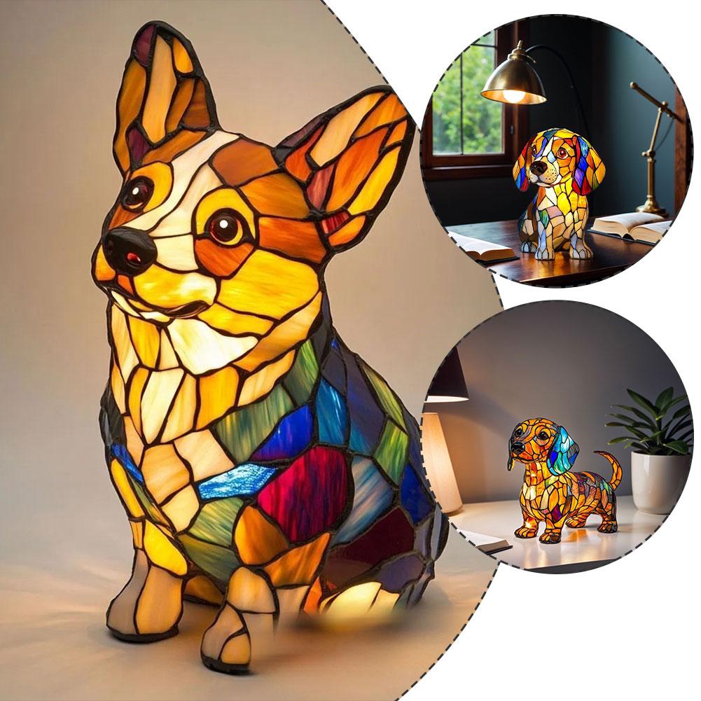 LED 3D süße Corgi/Mops/Katze m – Resin Art Table Top Bewertung und Preis