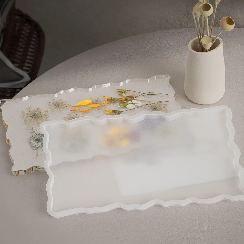 Tablett Epoxidharz Silikonform – Resin Art Tray Bewertung und Preis